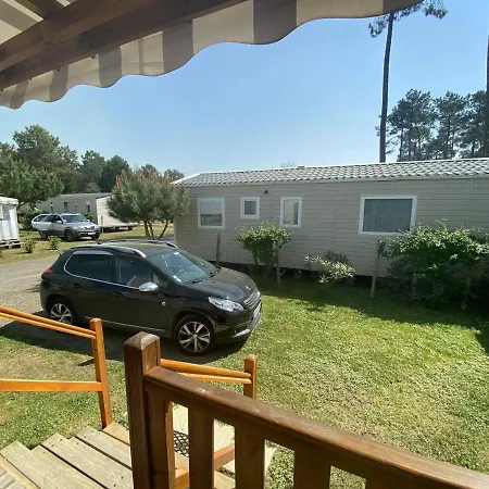 Campsite Mobilhome De Virginie, 6 Personnes A Contis Saint-Julien-en-Born